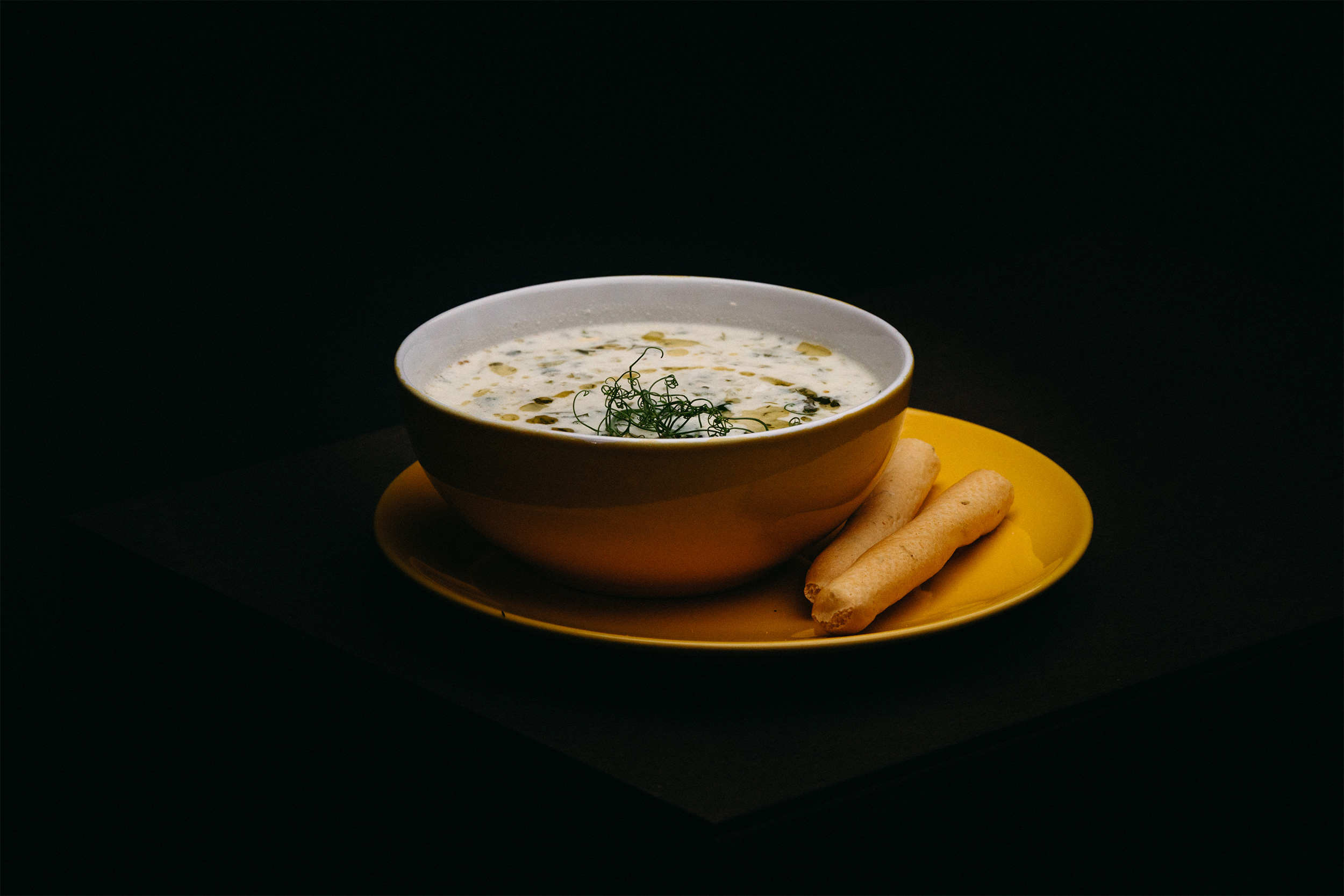 Fresh Soup with Salmon - Brīvais Vilnis